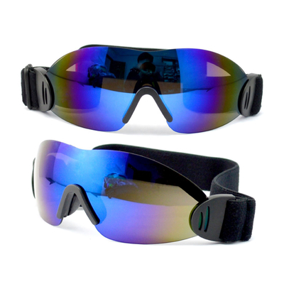 Anti verres antipoussière UV de parachutage de Goggles Skydiving Safety de jockey de cheval