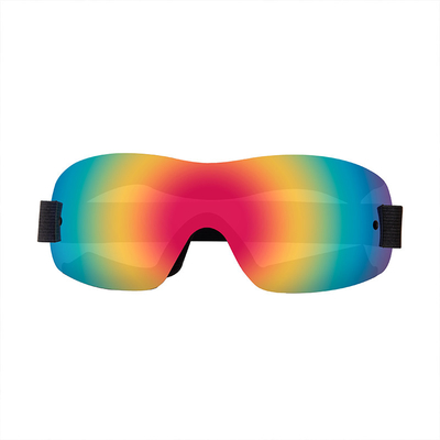 Anti impact de course de chevaux faisant un saut en chute libre la protection en verre UV400 avec la sangle réglable